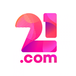 21.com Casino side logo review