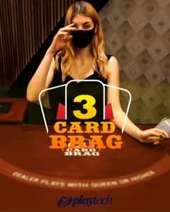 3 Card Brag side logo review