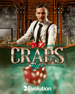 Craps Live side logo review