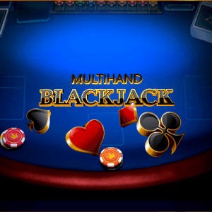 Multihand Blackjack side logo review