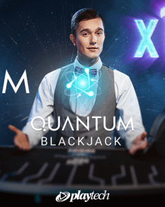 Quantum Blackjack side logo review