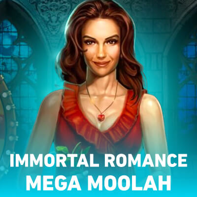 Immortal Romance Mega Moolah logo review