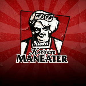 Karen Maneater logo review