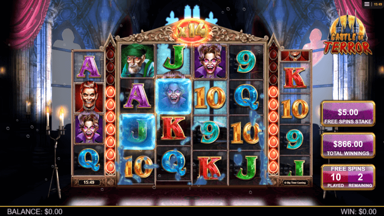 Castle of Terror Free Spins