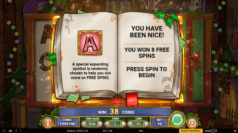 Naughty Nick’s Book Free Spins