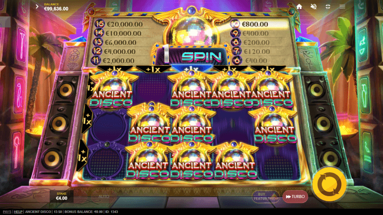 Ancient Disco Free Spins